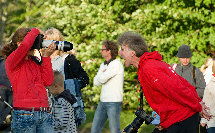 Fotograaf hirmutab fotograafi